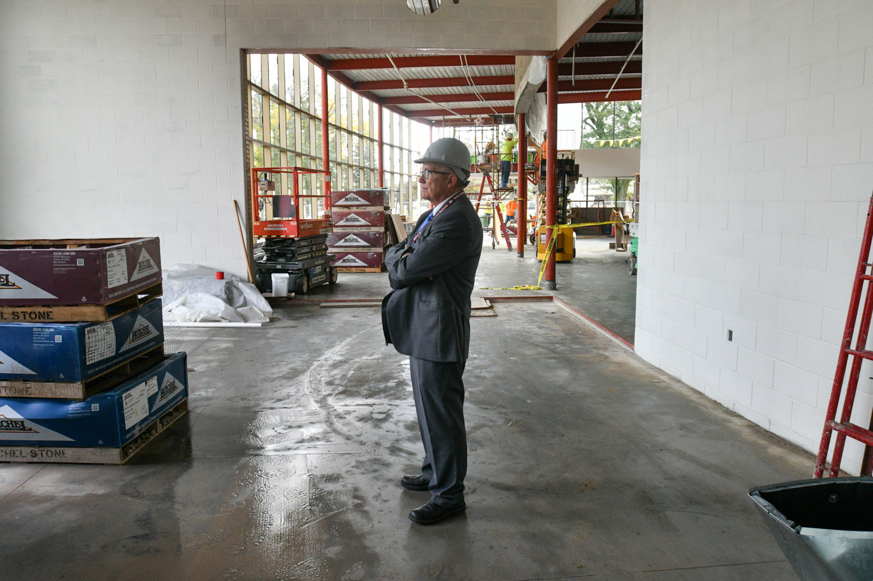 Progress on Moline's Bartlett Performing Arts Center